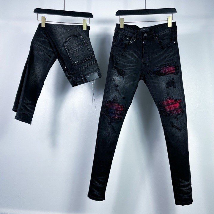 Ảnh Thật_ quần jean nam đen vải dày ICON co dãn chất lượng chuẩn đẹp như hình xám in cao cấp J3