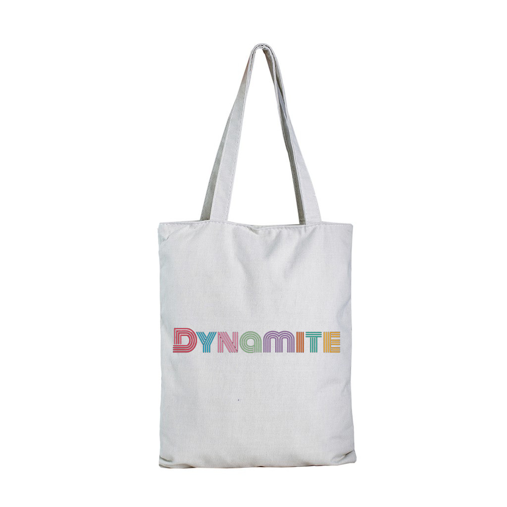 Túi tote vải in hình Dynamite Bangtan Boys