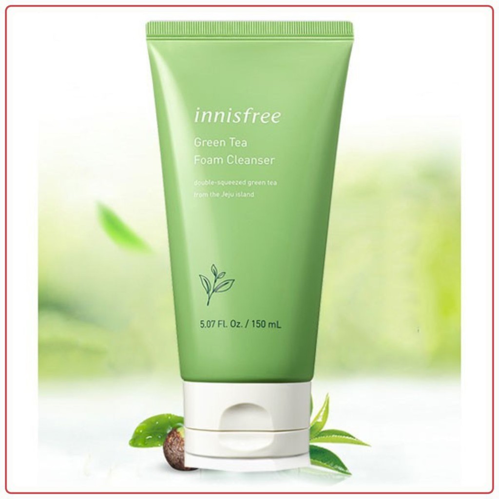 Sữa rửa mặt Innisfree trà xanh 150ml