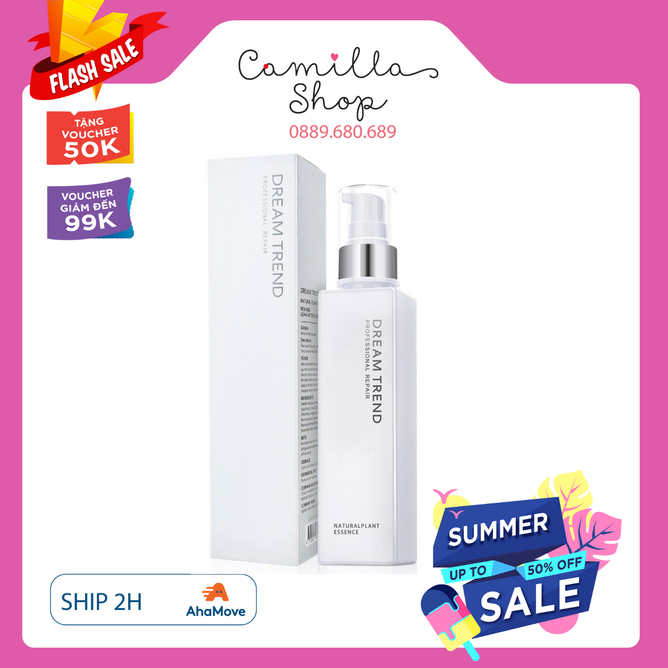 Tinh chất dưỡng tóc AHA Essence Dream Trend truyền thống