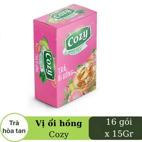 TRÀ COZY ỔI HỒNG ICETEA HỘP 16 GÓI x 15GR - E