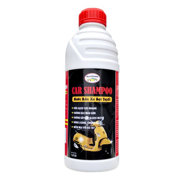 Nước rửa xe bọt tuyết Car Shampoo Autopro 1L