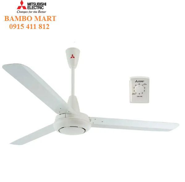 Quạt trần mitsubishi c60-gw 3 cánh