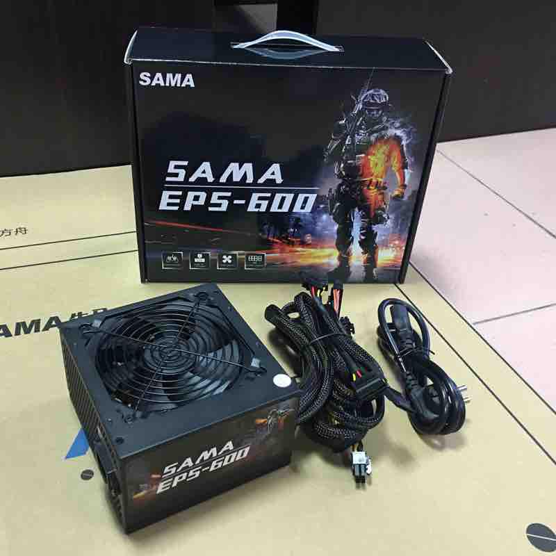 Nguồn máy tính sama eps 600 chuẩn 80plus