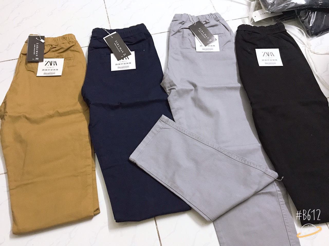 Quần kaki ống suông
