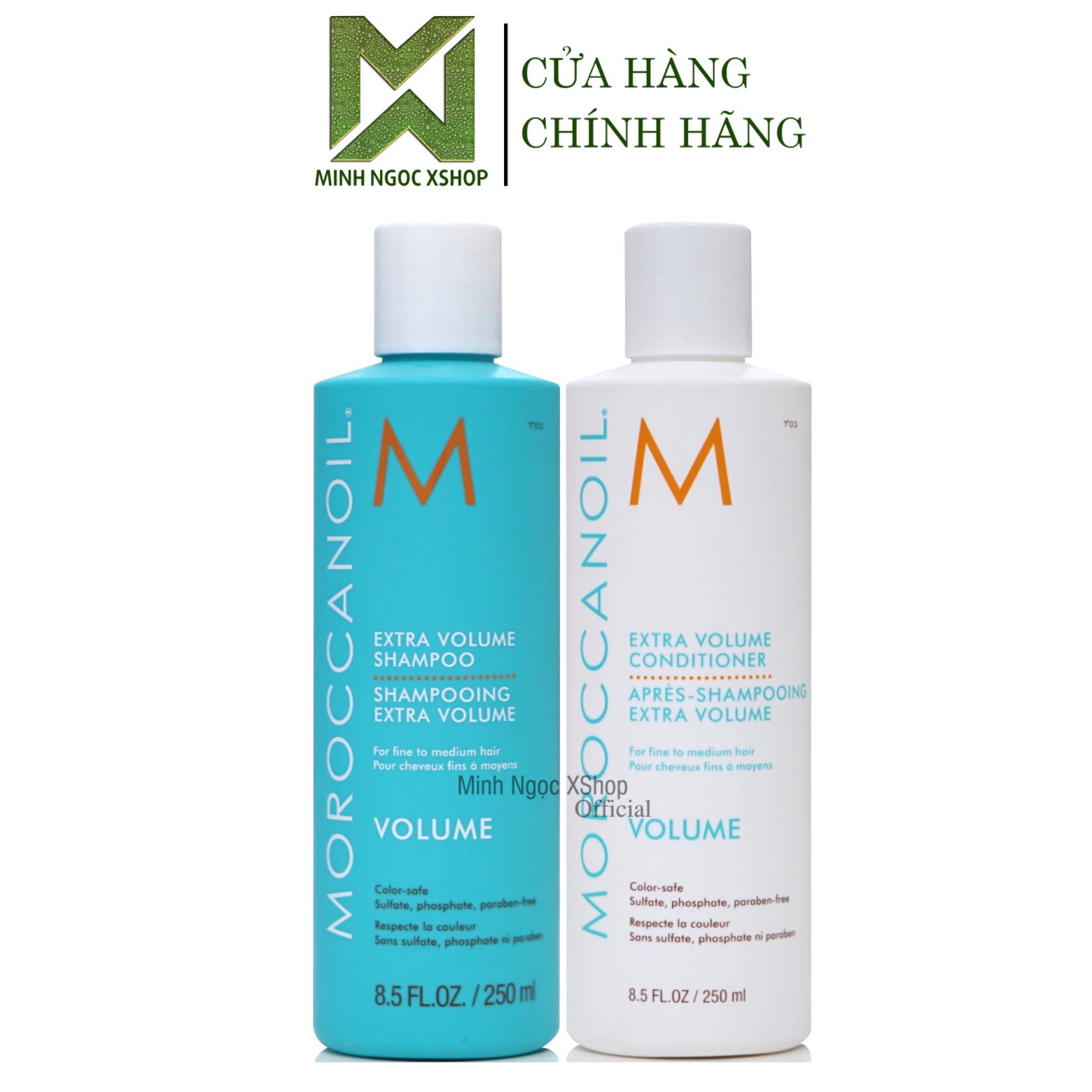Dầu gội xả tăng phồng Moroccanoil Extra Volume 250ML chính hãng