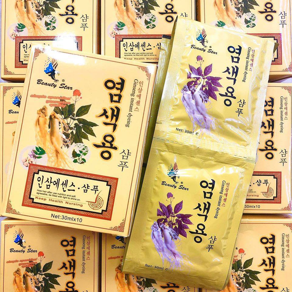 Dầu gội đen tóc Nhân sâm