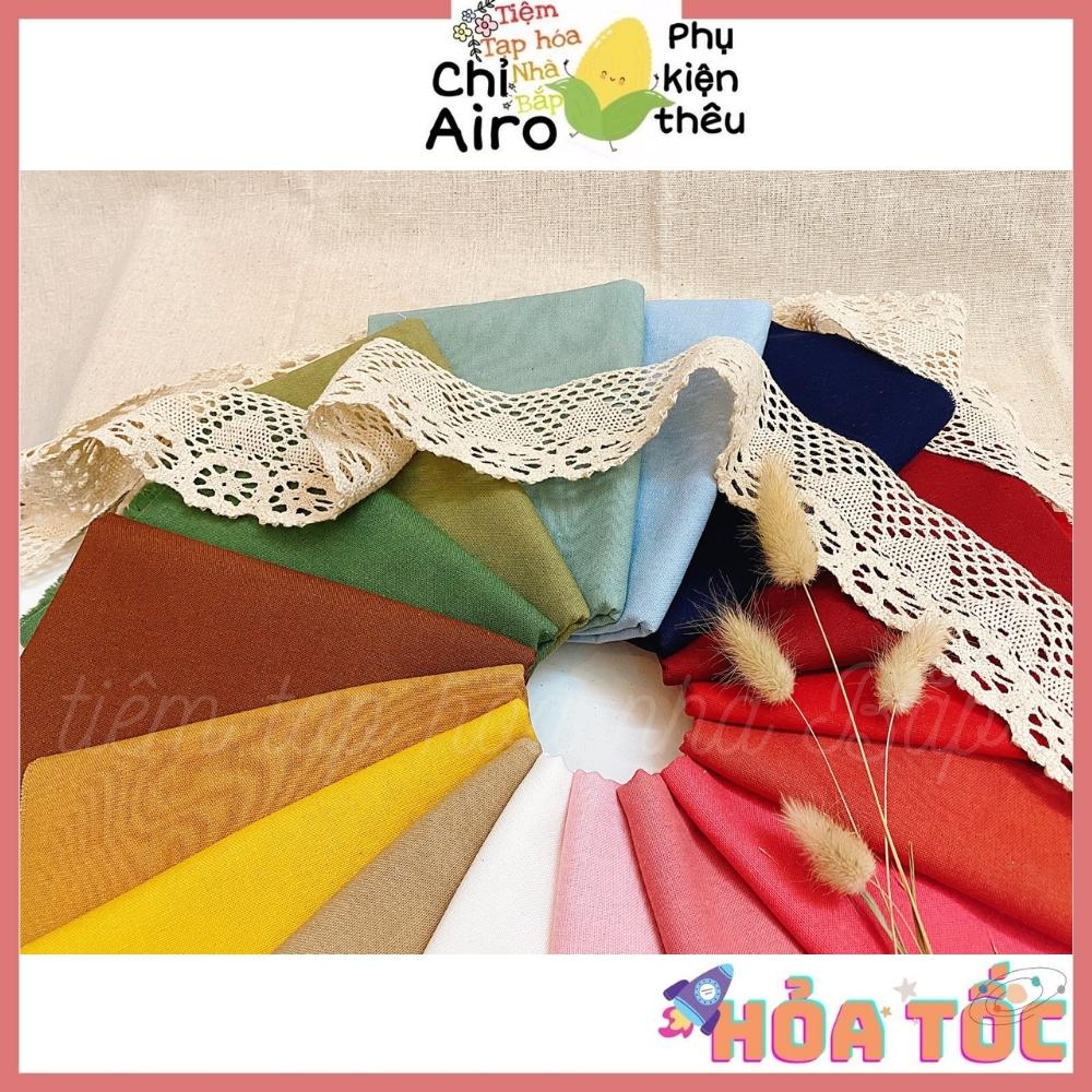 Vải Linen Loại Dày Mịn Đẹp 2 Kích Thước 50x70 Và 70x100