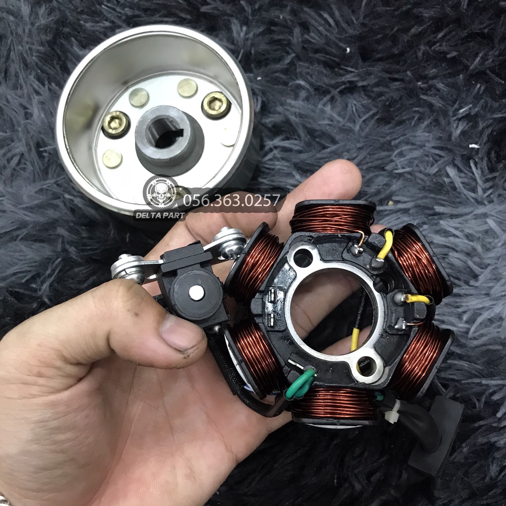 Lửa độ Wave vô lăng nhỏ TA Racing