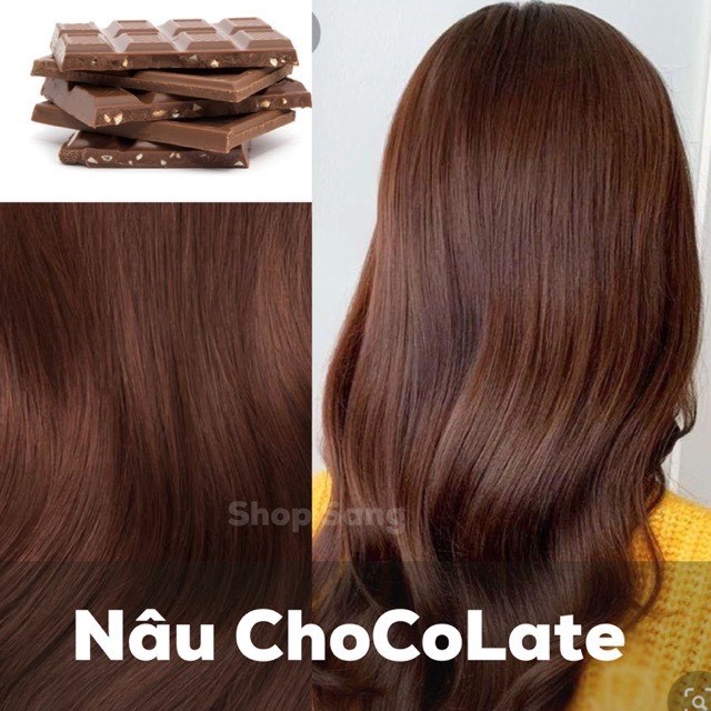 Nhuộm tóc màu Chocolate là một trong những xu hướng làm đẹp phổ biến nhất hiện nay. Để có được mái tóc đẹp và khỏe mạnh, Thuốc Nhuộm Tóc Màu Chocolate chất lượng cao của chúng tôi chính là lựa chọn hàng đầu của bạn. Hãy xem hình ảnh liên quan để cùng khám phá vẻ đẹp của màu tóc này nhé!