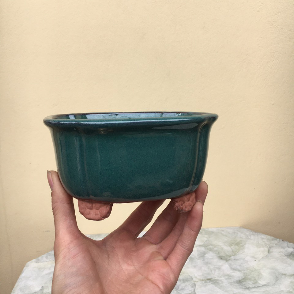 Chậu bonsai áng mây xanh ngọc bm-200