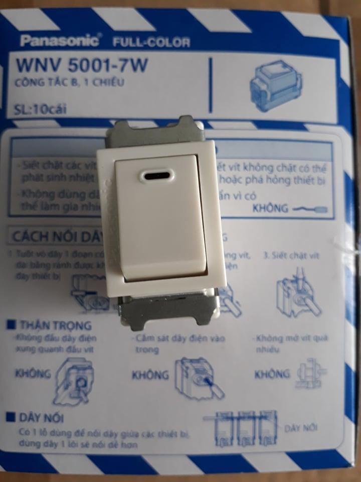 Công tắc Panasonic 5001-7W(hạt nhỏ,2 cái)