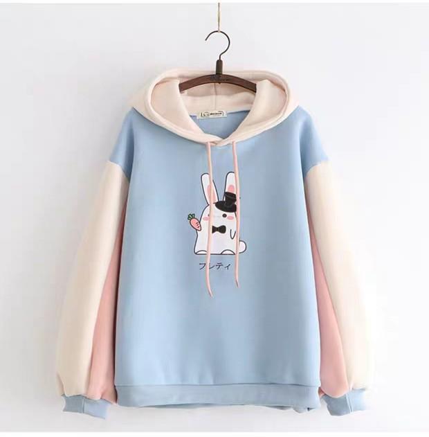 Áo hoodie nữ phối nón rộng cực chất cho các chị em 14212