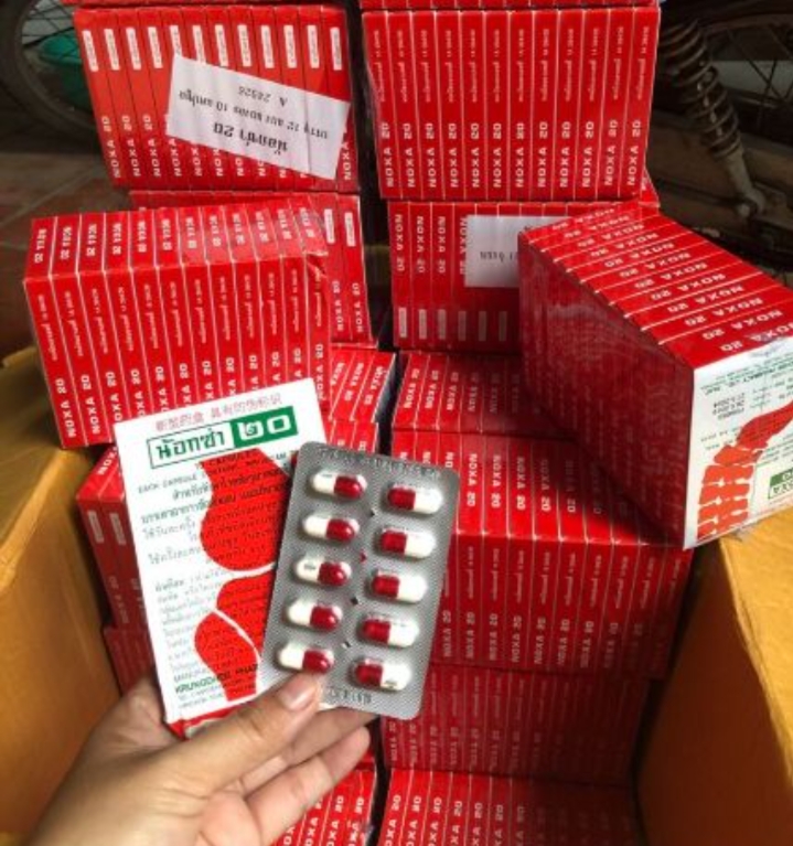 Combo 1 lốc 12 hộp xương khớp noxa 20 Thái Lan chính hãng