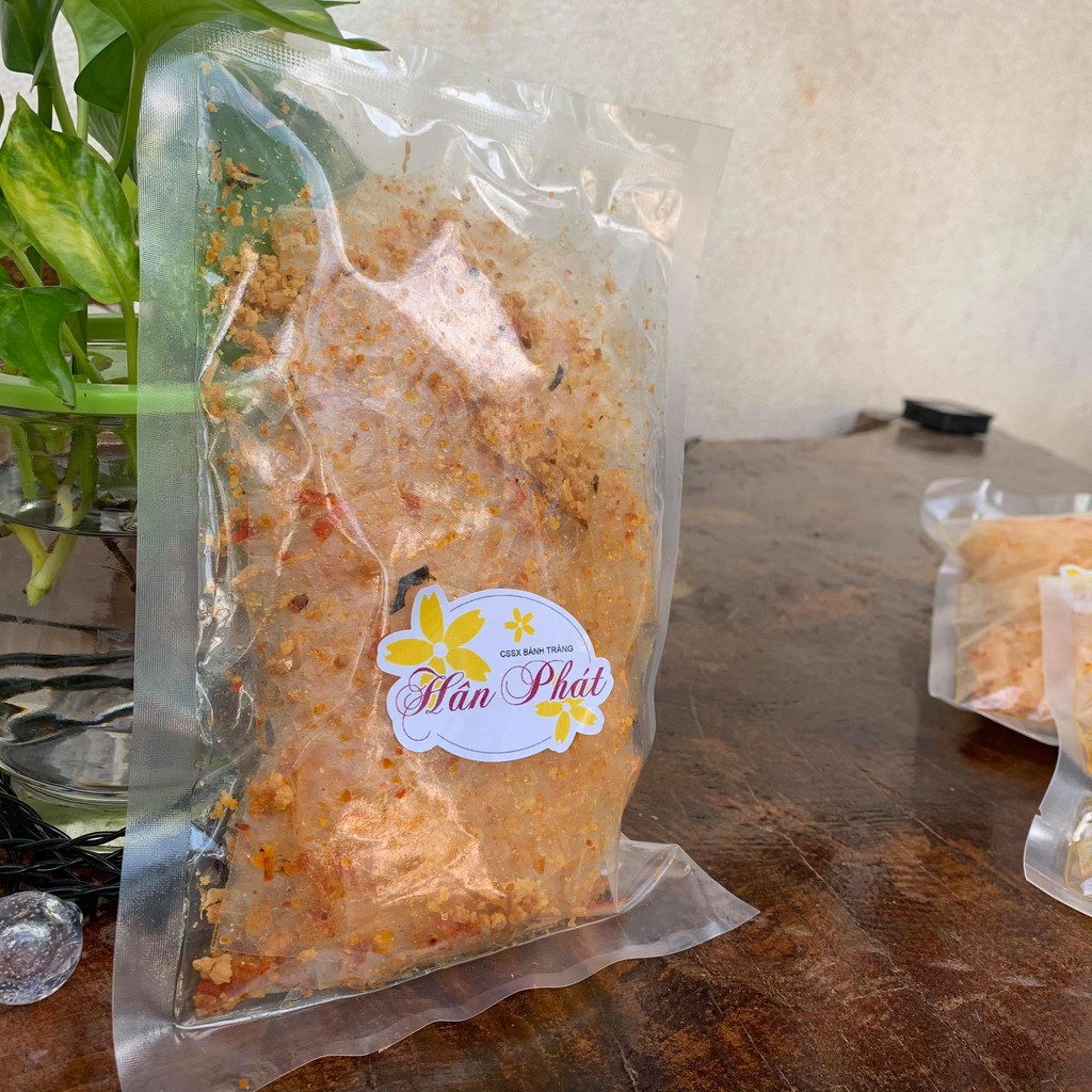 Bánh tráng xike lắc tỏi phi hân phát túi mini