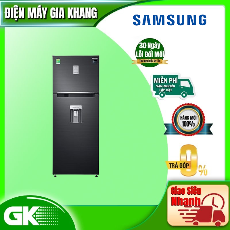 Tủ lạnh samsung inverter 451 lít rt46k6885bs/sv - giao toàn quốc - freeship hcm