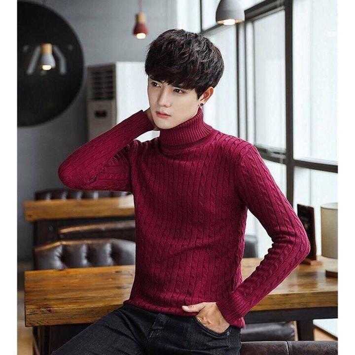 xả hàng-áo len cổ lọ nam cao cấp ,hàng VN chất lượng cao,from dáng đẹp,siêu khuyến mại mùa đông