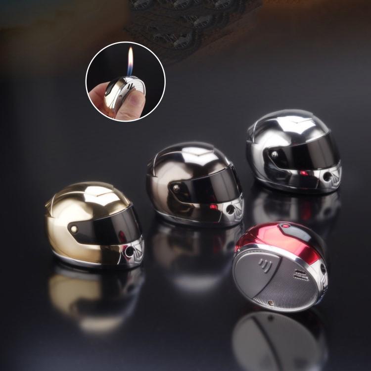 Bật lửa gas mô hình nón bảo hiểm cực độc - gia phú