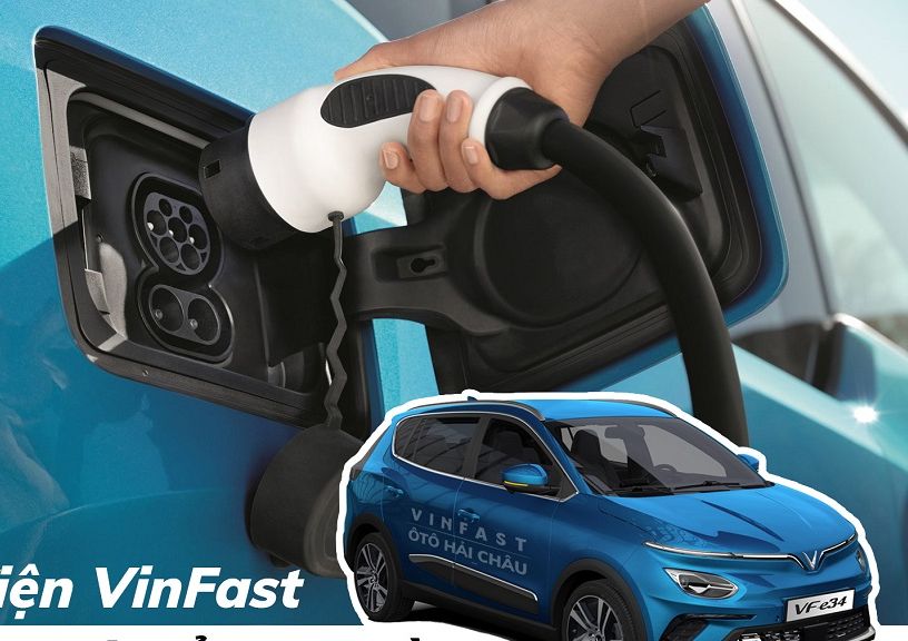 Ổ cắm tiếp địa cho xe điện vinfast e34