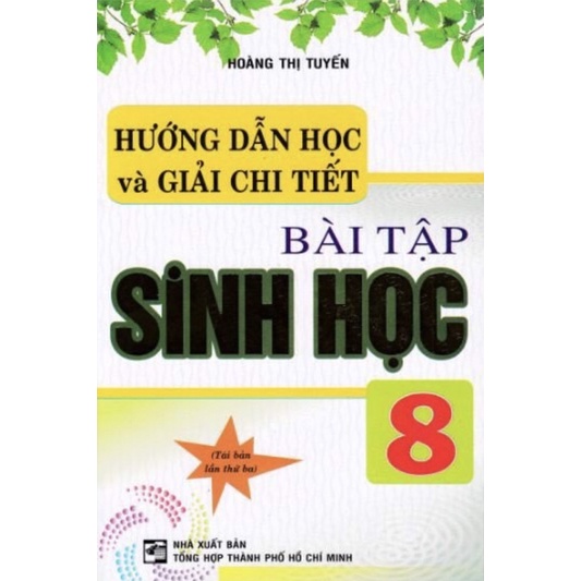 Sách - hướng dẫn học và giải chi tiết bài tập sinh học 8