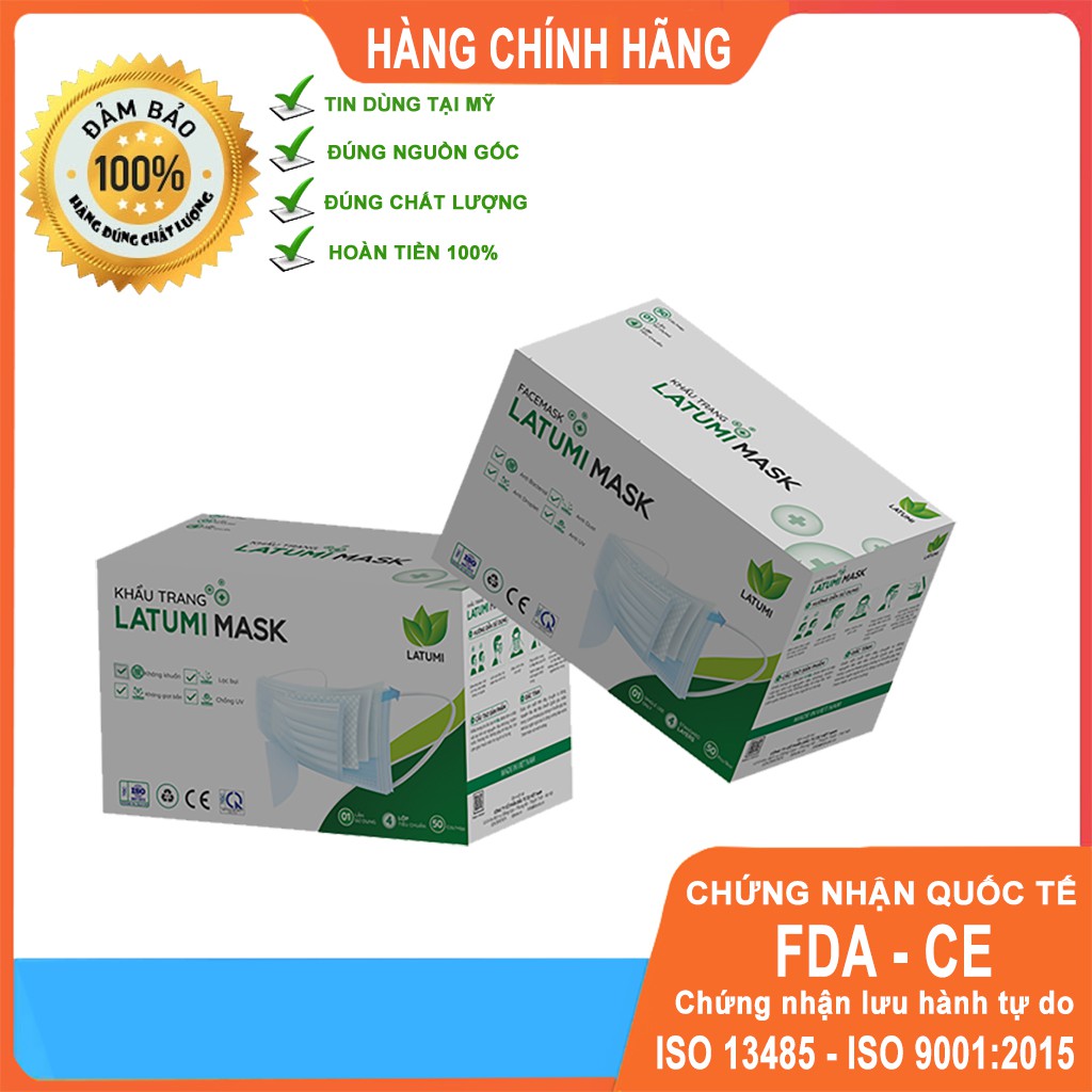 1 Hộp Khẩu Trang Y Tế Cao Cấp 4 Lớp Vải 3d Kháng Khuẩn Hộp 50 Cái Đạt Chuẩn Hàn Quốc Dành Cho Trẻ Em Bé Và Người Lớn - Maxim