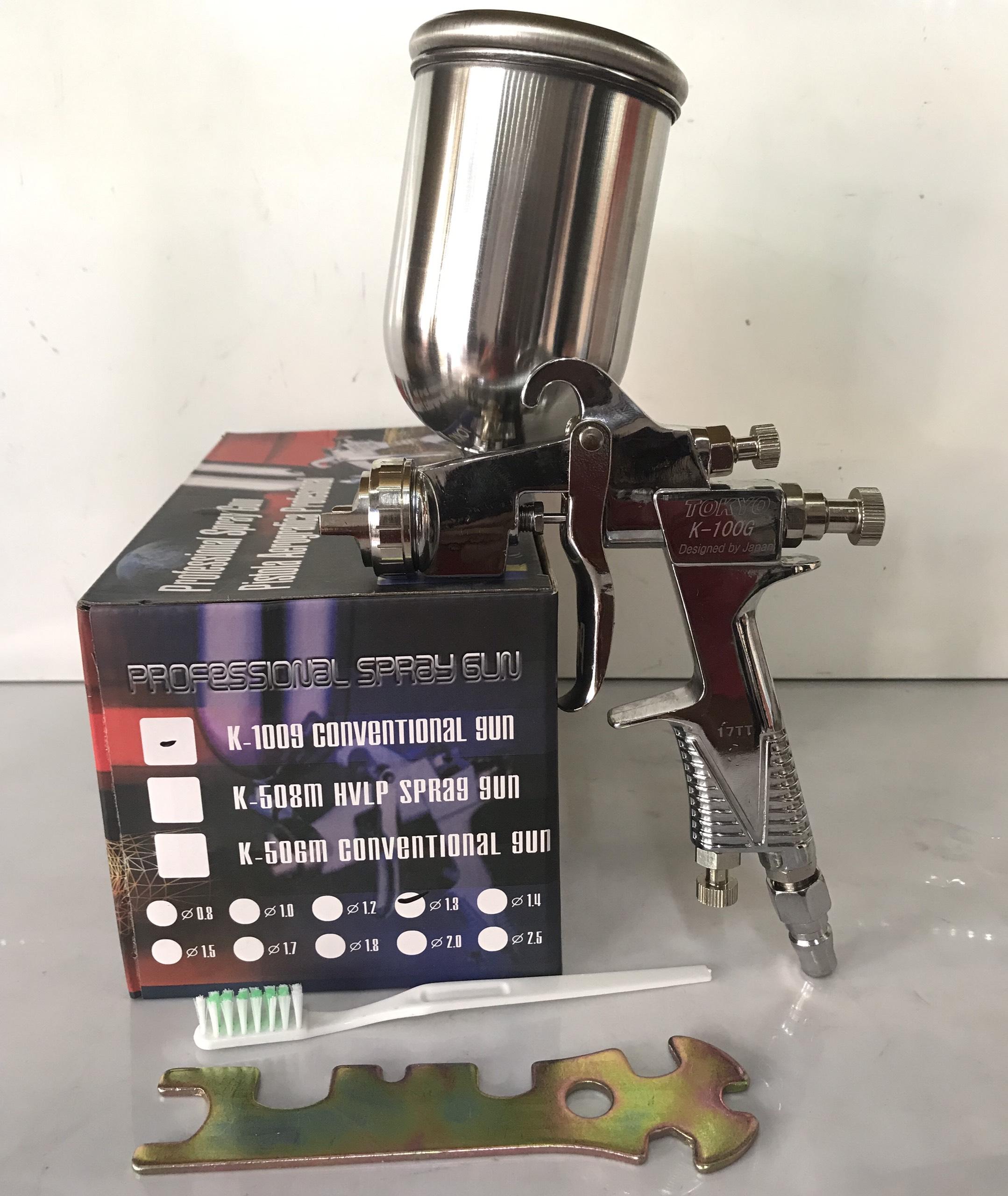 Dụng Cụ Phun Sơn K100 Tokyo béc 1.3mm