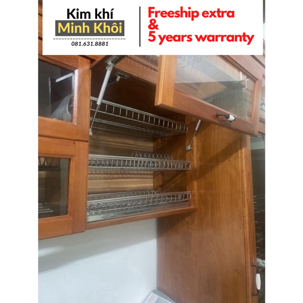 Kệ úp chén đĩa lắp tủ bếp, giá bát đĩa inox lắp tủ bếp cho gia đình bền đẹp giá tốt