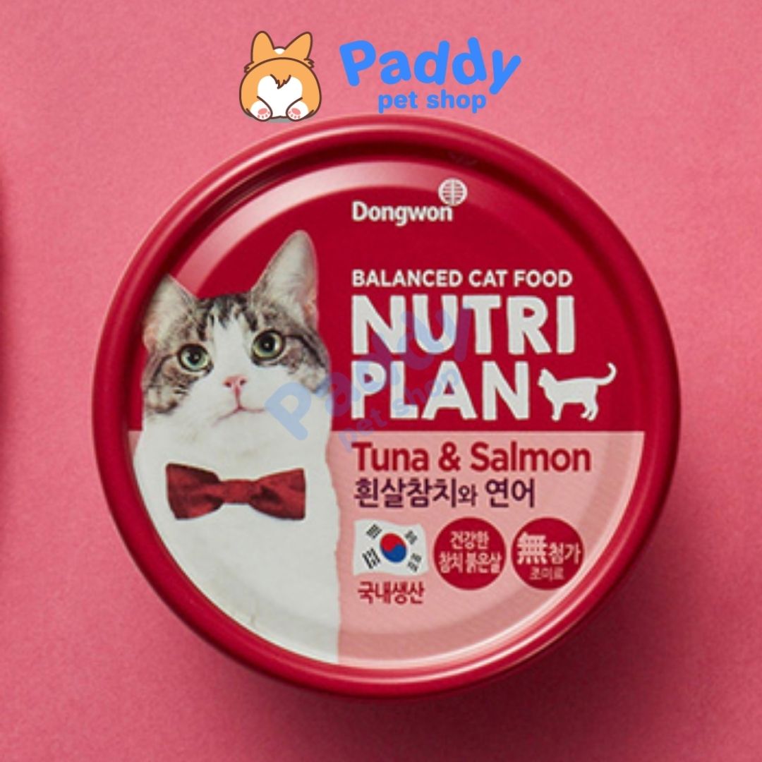 Pate Nutri Plan Mèo Mọi Lứa Tuổi (Lon 160g)