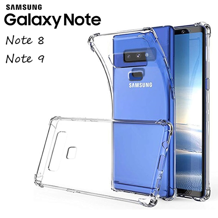 Ốp Samsung  Note 8 / Note 9 - Dẻo Trong Chống Sốc Bảo Vệ Camera