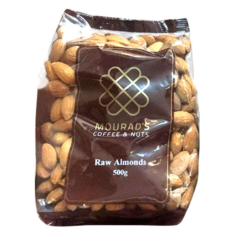 500g hạt hạnh nhân đã tách vỏ sấy chín nguyên vị không tẩm ớp