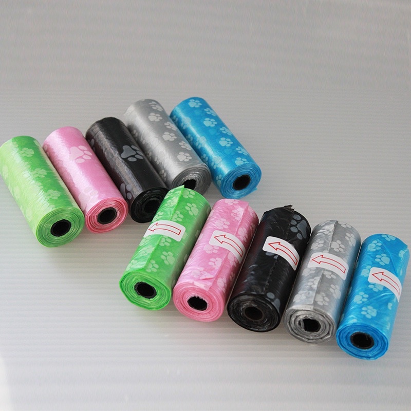 Combo 10 cuộn đựng phân chó mèo tự phân huỷ ( 15 túi / 1 cuộn )