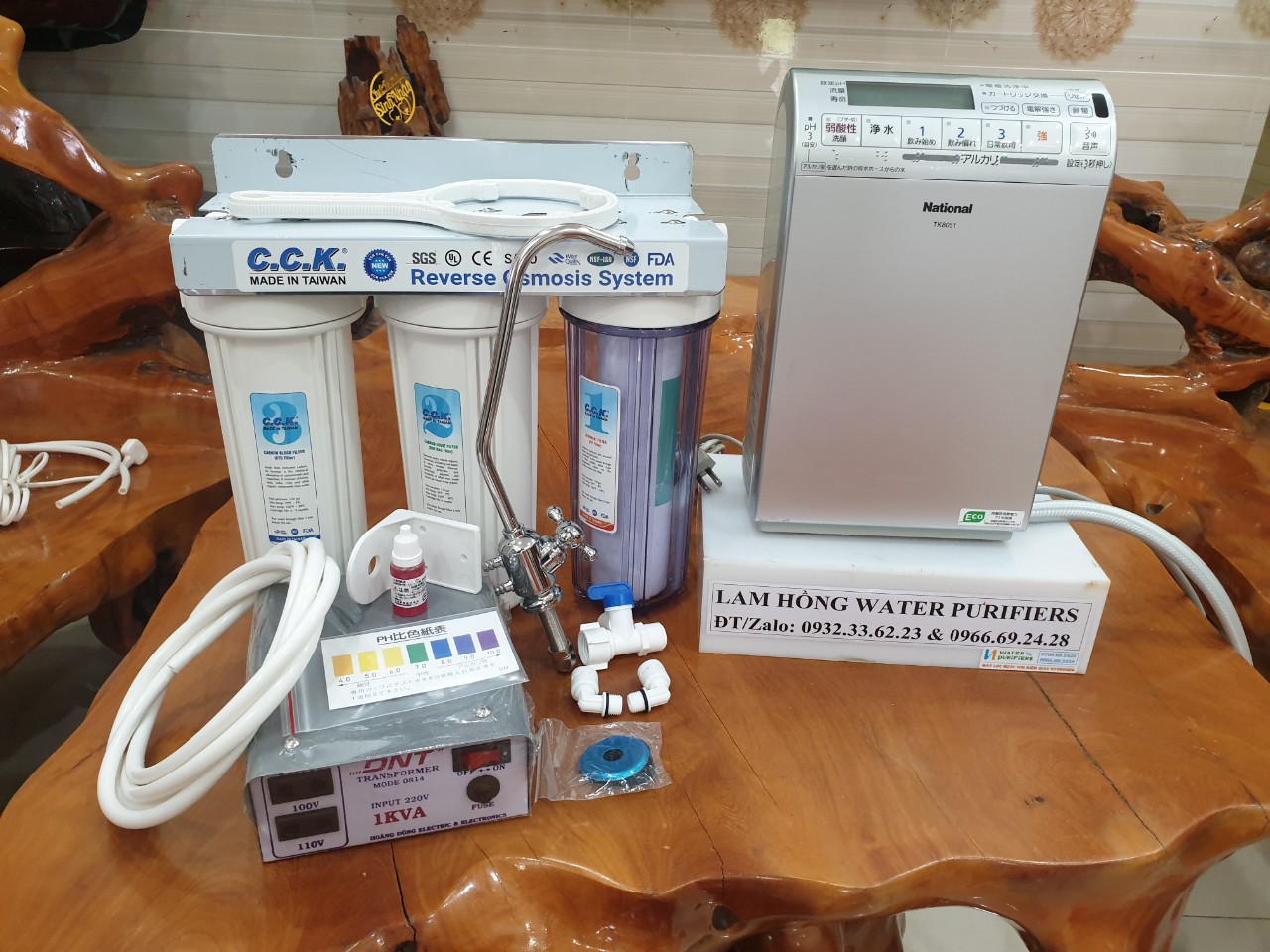 Máy lọc nước ion kiềm Nhật Bản National TK8051