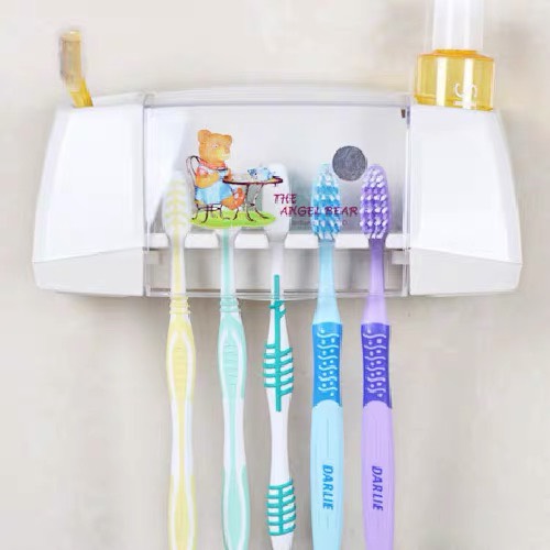 Bộ nhả kem và cài chải ecoco cao cấp dính cường lực siêu chắc 1604