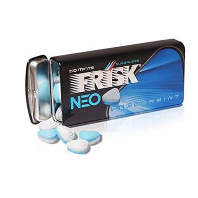 Kẹo ngậm bạc hà Frisk Neo giúp thơm miệng của Nhật Bản - hộp 50 viên