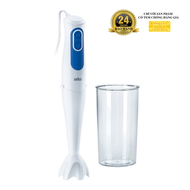 Máy xay cầm tay và sục cháo Braun MQ3000 +Smoothie