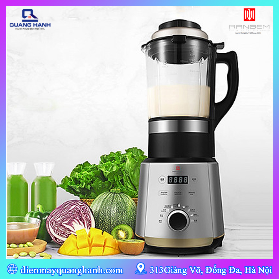 Máy làm sữa hạt ranbem 732g - hãng phân phối