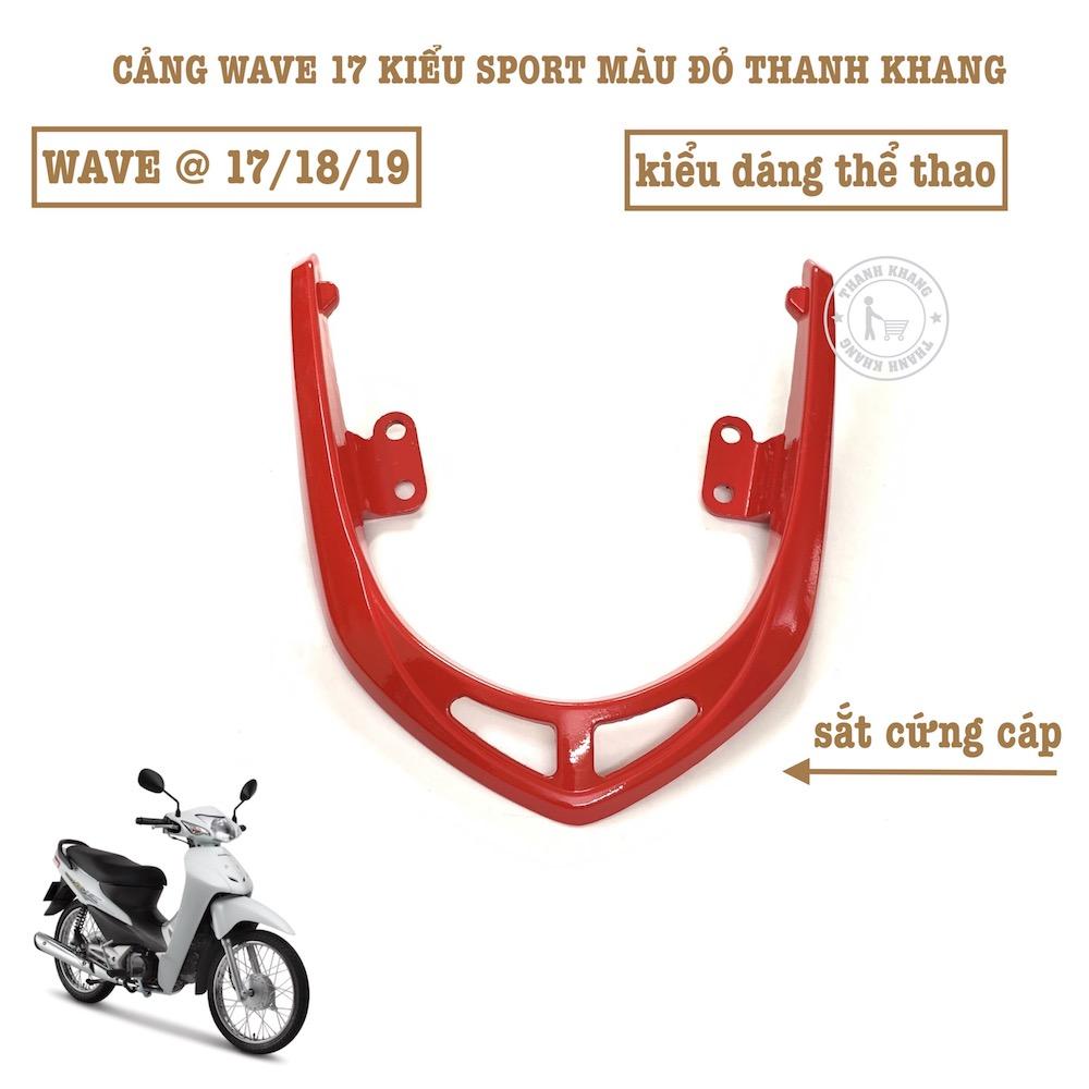 [HCM]Cảng Wave 17 kiểu Sport màu đỏ thanh khang PVN89 Sản Phẩm Chất Lượng Gian Hàng Uy Tín Giá Cả Cực Tốt Mua Ngay.