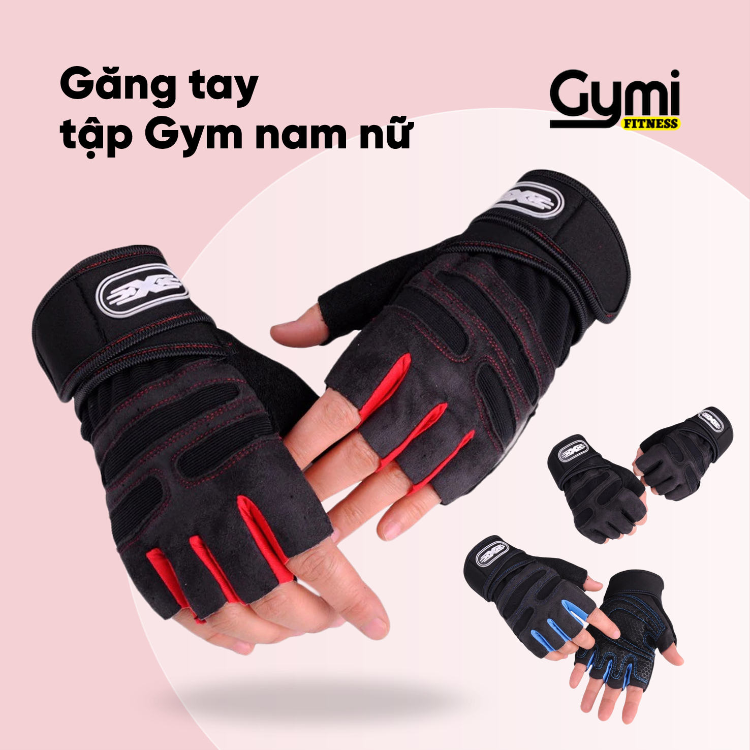 [HCM]Găng X - Găng Tay Nam Nữ Tập Gym
