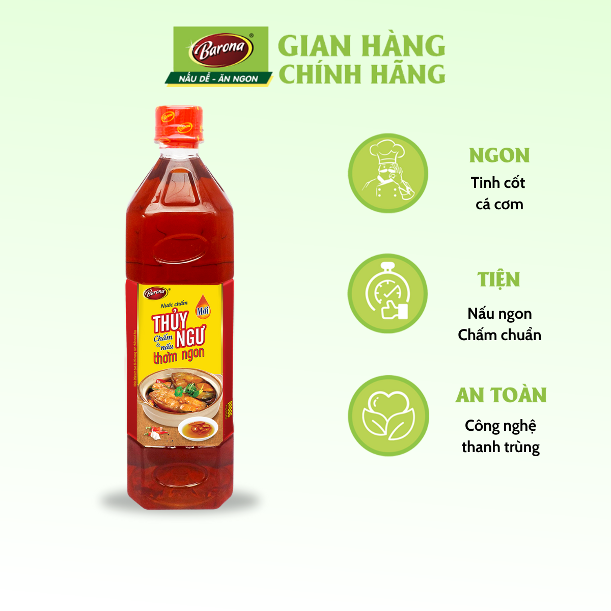Combo 1 thùng nước chấm thủy ngư barona