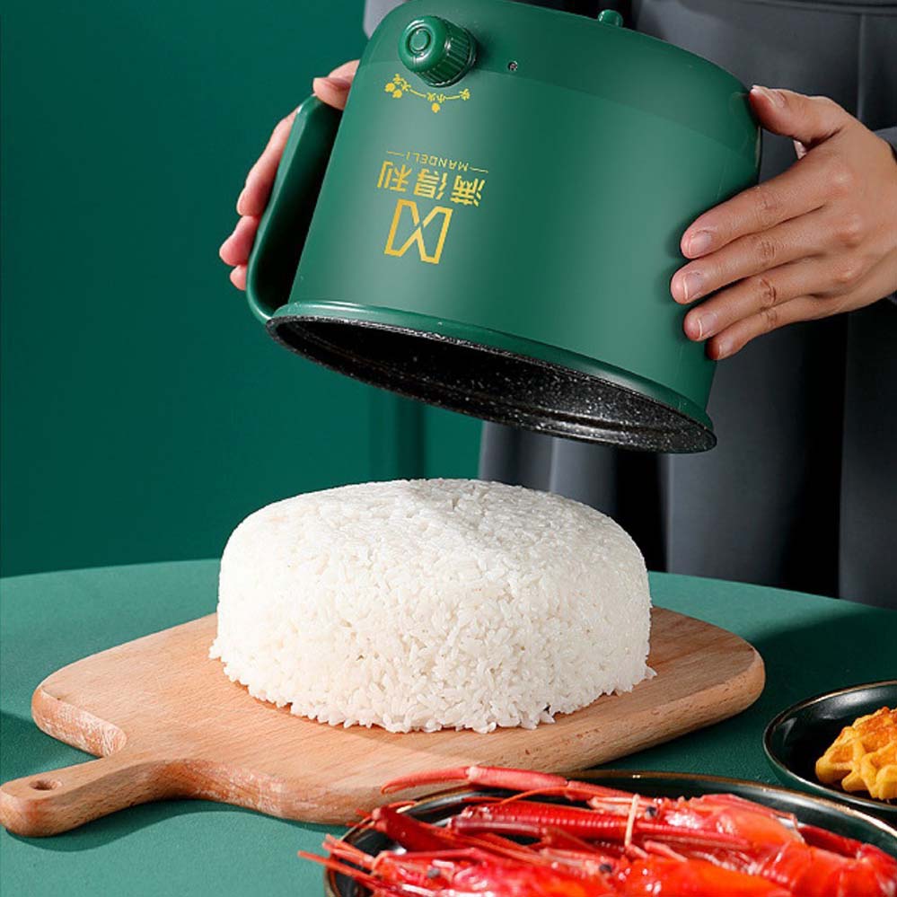 Ca nấu lẩu mini điều chỉnh được nhiệt độ, nồi nấu đa năng cho công nhân, nhân viên văn phòng, sinh viên