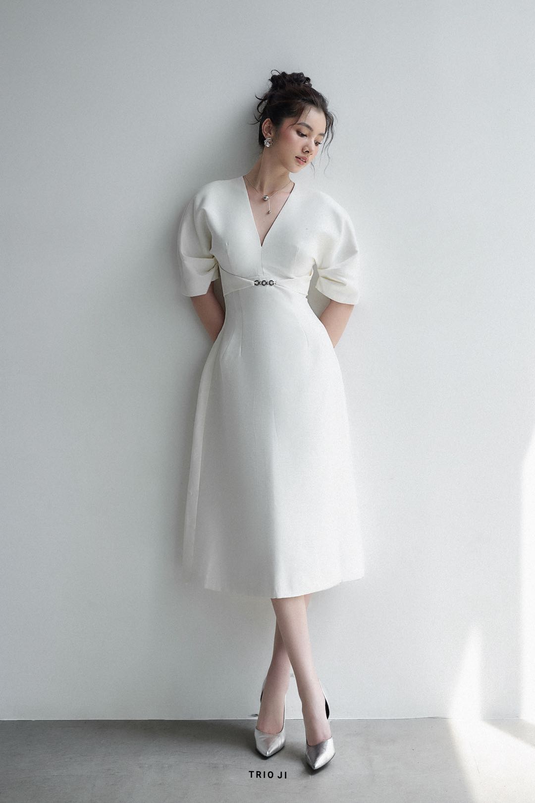 Trio ji đầm thiết kế chavely dress