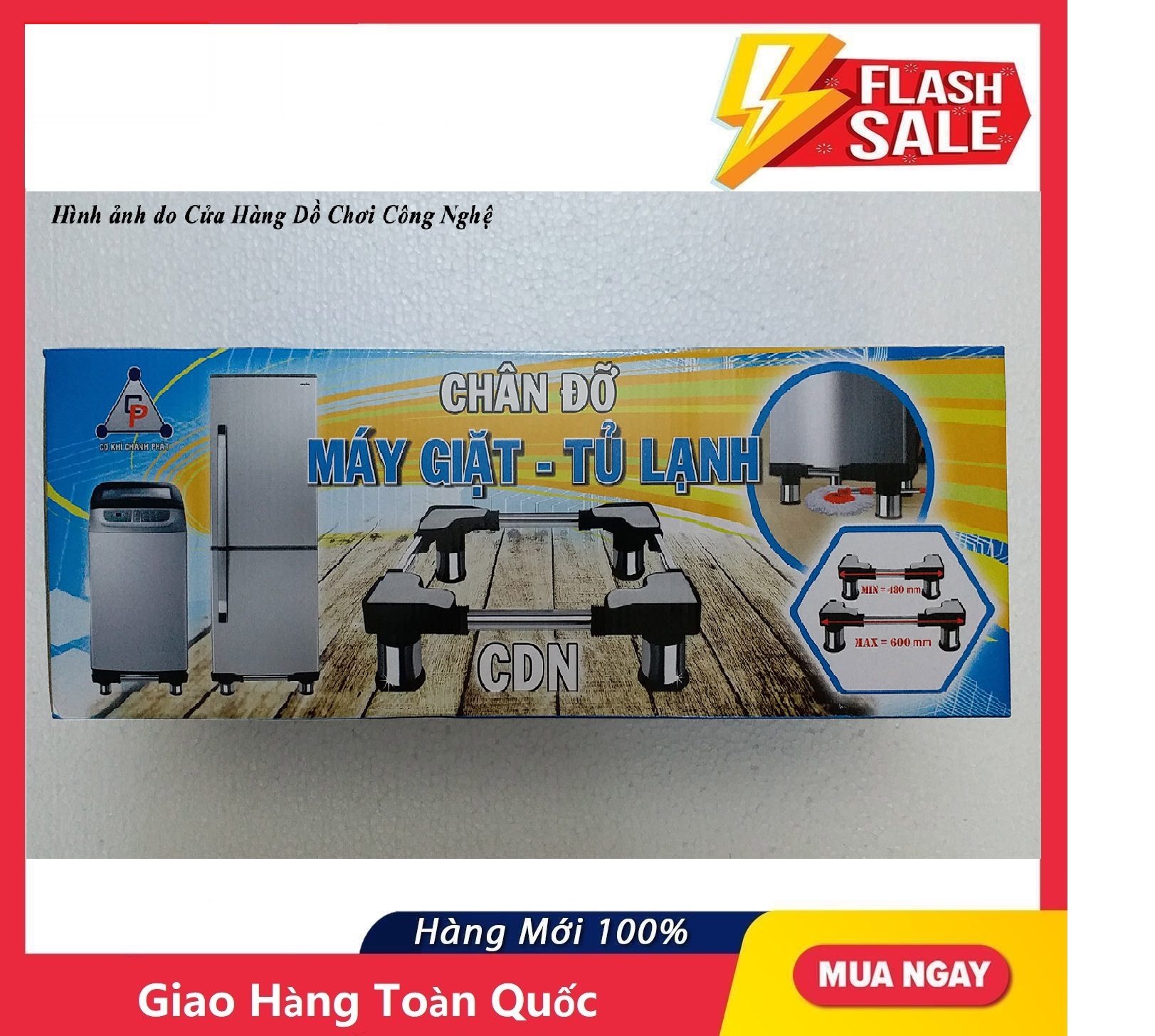 Chân cdn (máy giặt từ 6- 9kg. tủ lạnh từ 90lít - 290lít)