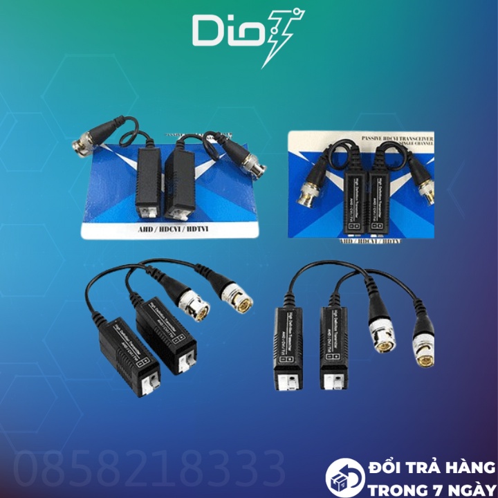 Cặp Balum video Camera chuyển camera ANALOG sang dây cáp mạng theo cặp