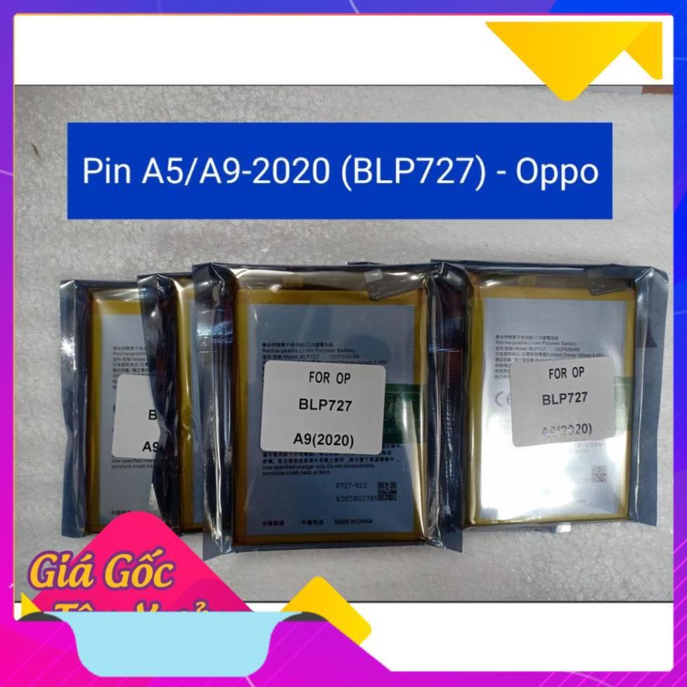 Pin zin dùng cho các máy oppo a9 2020, a5 2020 mã blp727 pgst2