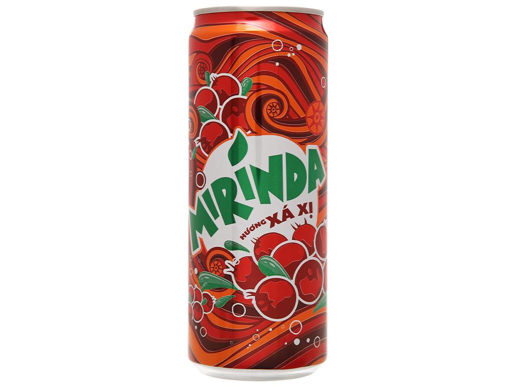 Nước ngọt Mirinda hương xá xị lon 320ml | Lazada.vn