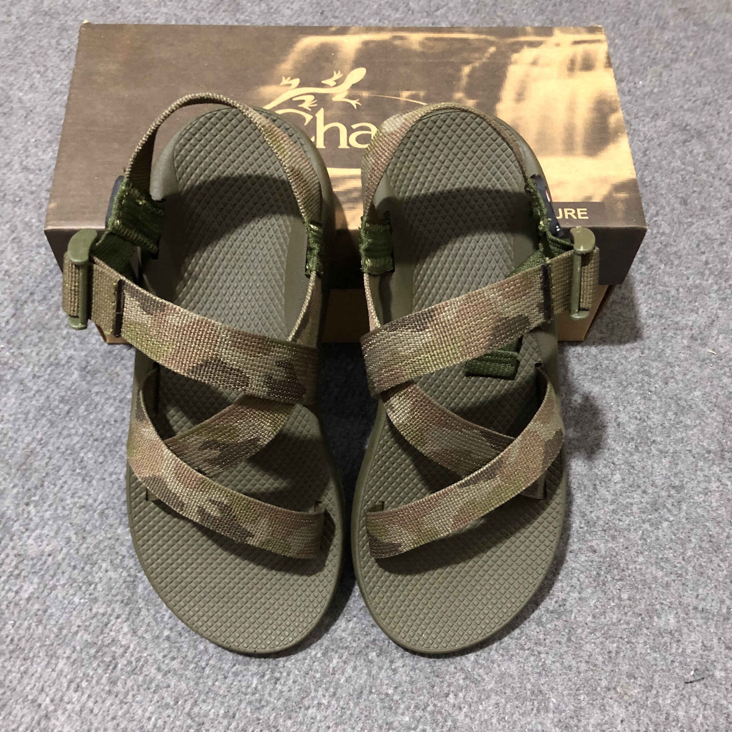 Dép sandal nam chaco đế siêu thơm so-co-la GS84