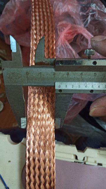 Dây đồng trần bện M35 chế máy hàn cell