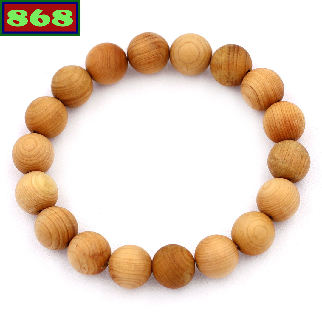 Chuỗi tay gỗ Hoàng đàn 10 ly 18 hạt