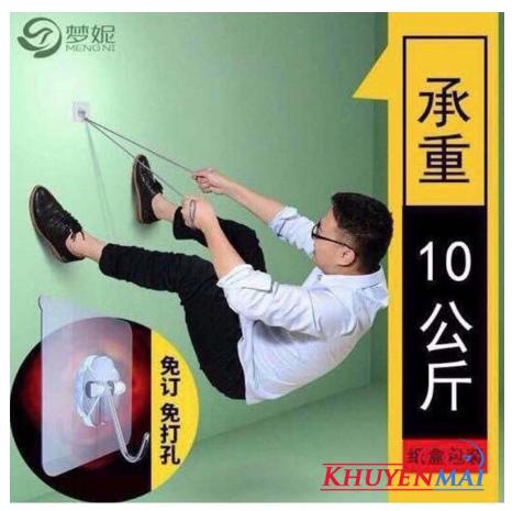 Combo sỉ 100 móc dán tường siêu chịu lực tới 10kg
