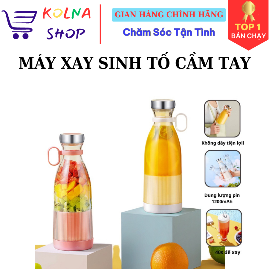 Máy xay sinh tố cầm tay không dây cao cấp, máy xay sinh tố sạc usb, máy trộn cầm tay không dây cao cấp, máy xay sinh tố pin 1200mah, máy xay cầm tay sạc usb cao cấp, máy xay sinh tố mini không dây cầm tay cao cấp, may xay sinh to cam tay